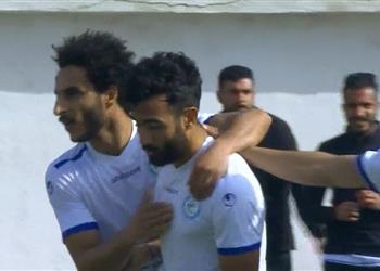 فيديو أوسكار ي سجل هدفا عالميا في مباراة سموحة وألعاب دمنهور بـ كأس مصر