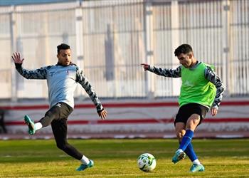 مران الزمالك تدريبات خاصة لـ حراس الفريق وفيريرا يقسم اللاعبين