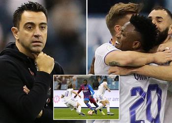 تشافي يتحدث عن غياب بنزيما وطريقة إيقاف فينيسيوس وموقف بيكيه من اللعب ضد ريال مدريد