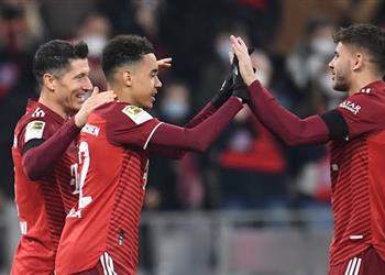 فيديو بايرن ميونخ يستعيد توازنه في الدوري الألماني برباعية امام يونيون برلين