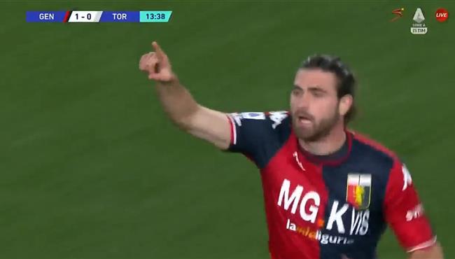 هدف فوز جنوي علي تورينو 1 0 الدوري الايطالي