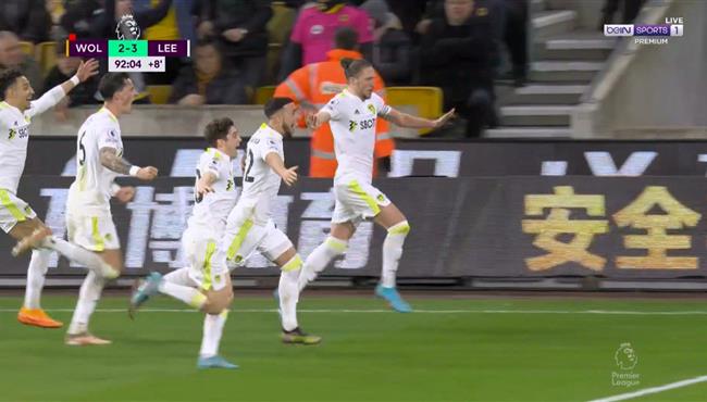 اهداف مباراة ليدز يونايتد وولفرهامبتون 3 2 الدوري الانجليزي