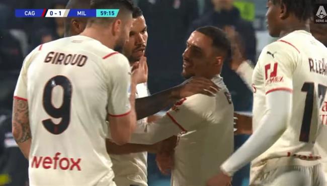 هدف فوز ميلان علي كالياري 1 0 الدوري الايطالي