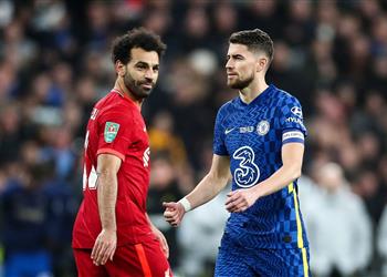 جورجينيو يسلط الضوء على تعليق محمد صلاح له قبل تسديد ركلة الترجيح