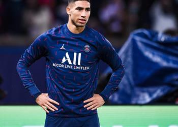 شكوك حول لحاق حكيمي وثلاثي باريس سان جيرمان بمباراة ريال مدريد