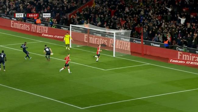 اهداف مباراة ساثهامتون ووست هام 3 1 كاس الاتحاد الانجليزي