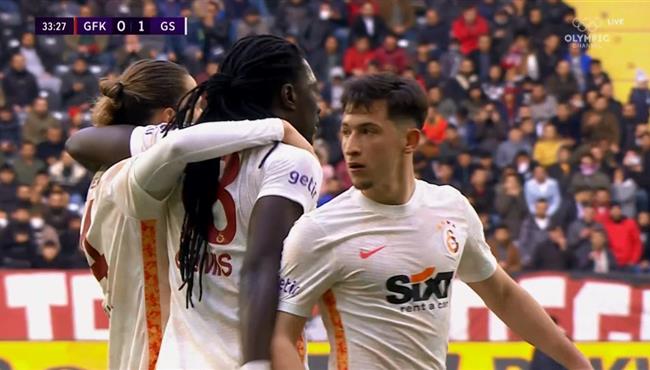 اهداف مباراة جالطة سراي وغازي عنتاب 1 3 الدوري التركي