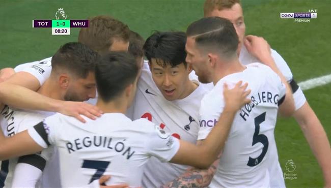 اهداف مباراة توتنهام ووست هام 3 1 الدوري الانجليزي
