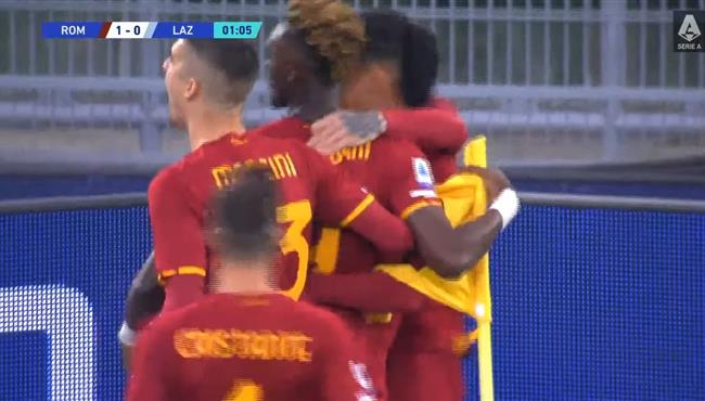 اهداف مباراة روما ولاتسيو 3 0 الدوري الايطالي