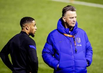 هولندا تع لن إصابة فان خال بـ كورونا وغيابه أمام ألمانيا والدنمارك