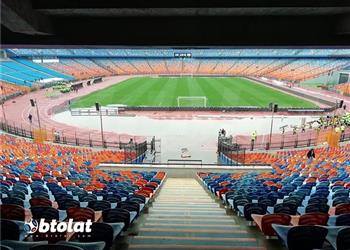 علي درويش قبل مباراة مصر والسنغال استاد القاهرة صورة طبق الأصل من ملاعب أوروبا