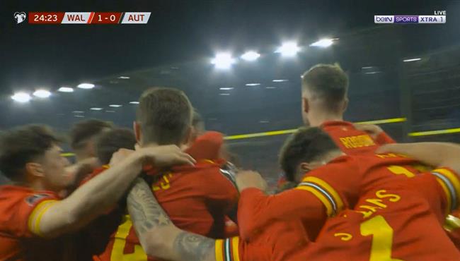 اهداف مباراة ويلز والنمسا 2 1 تصفيات كاس العالم