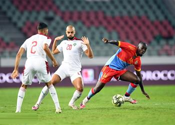 موعد والقنوات الناقلة ومعلق مباراة المغرب والكونغو الديمقراطية اليوم في تصفيات كأس العالم 2022