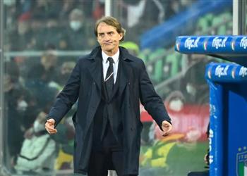 مانشيني استقبال هدف في الدقيقة 92 يبدو مناسب ا لسوء الحظ الذي يرافق إيطاليا