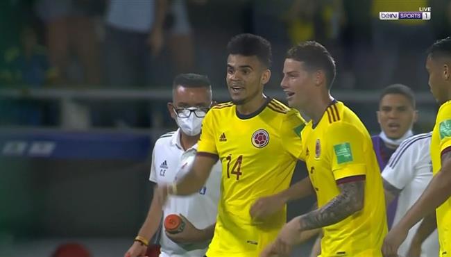 هدف لويس دياز الرائع في مباراة كولومبيا وبوليفيا بتصفيات كأس العالم