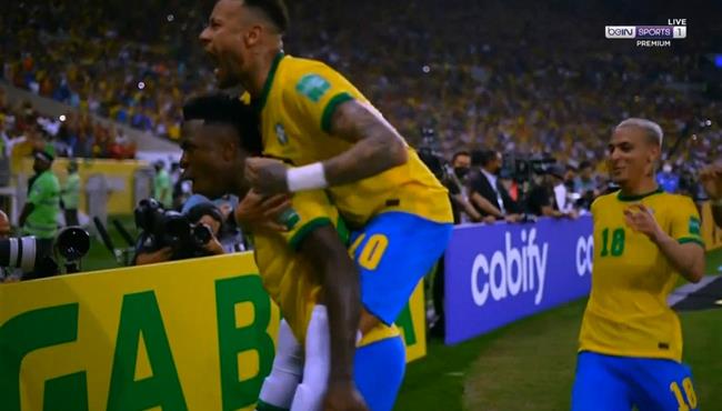 هدف فينيسوس جونيور في مرمي تشيلي بتصفيات كأس العالم