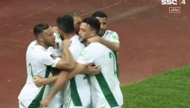 هدف فوز الجزائر علي الكاميرون 1 0 تصفيات كاس العالم