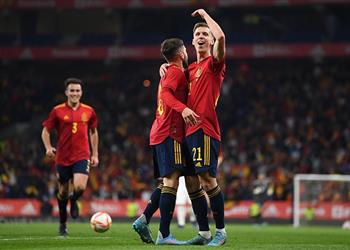 فيديو إسبانيا تستعد لمونديال قطر بثنائية أمام ألبانيا ودي ا