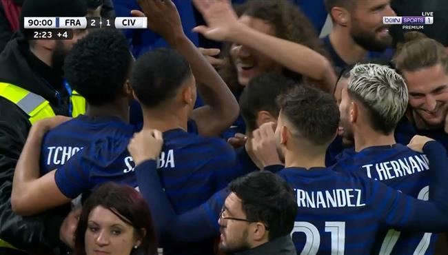 اهداف مباراة فرنسا وكوت ديفوار 2 1 مباراة ودية