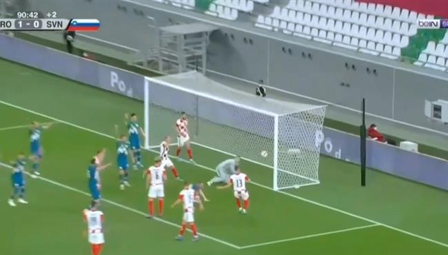 اهداف مباراة كرواتيا وسلوفينيا 1 1 مباراة ودية