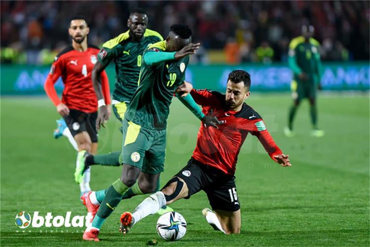 الونش من مباراة مصر والسنغال