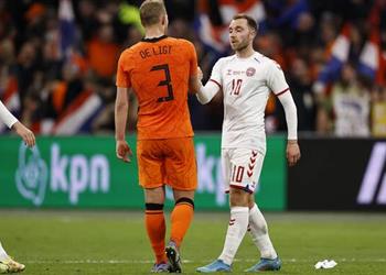 دي ليخت خشيت الاقتراب من إريكسن وشعرت بالقشعريرة حين دخل أرض الملعب