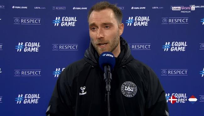 تصريحات اريكسن بعد مباراة هولندا والدنمارك