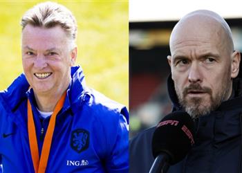 فان خال يحذر مدرب أياكس من الانتقال إلى مانشستر يونايتد