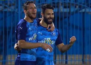 فيديو أحمد سامي يسجل هدف بيراميدز الأول أمام لافيينا في كأس مصر