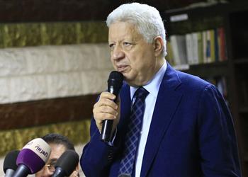 مرتضى منصور مصر لا تتحمل ما يفعله الخطيب ولن أترك سيدة الشعر الأحمر