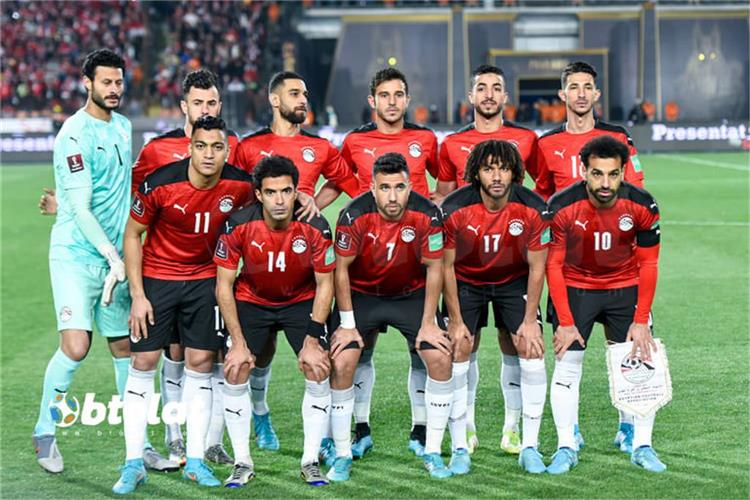 منتخب مصر من مباراة السنغال في تصفيات كأس العالم