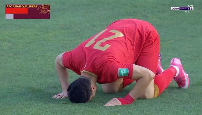 هدف سوريا الاول في مرمي العراق بتصفيات كأس العالم