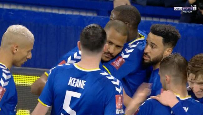 اهداف مباراة ايفرتون وبورام وود 2 0 كاس الاتحاد الانجليزي