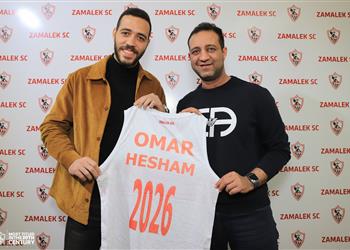 كرة سلة عمر هشام يجدد مع الزمالك 4 مواسم