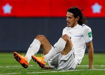 مانشستر يونايتد يعلن إصابة كافاني مع أوروجواي