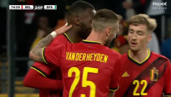 اهداف مباراة بلجيكا وبوركينا فاسو 3 0 مباراة ودية