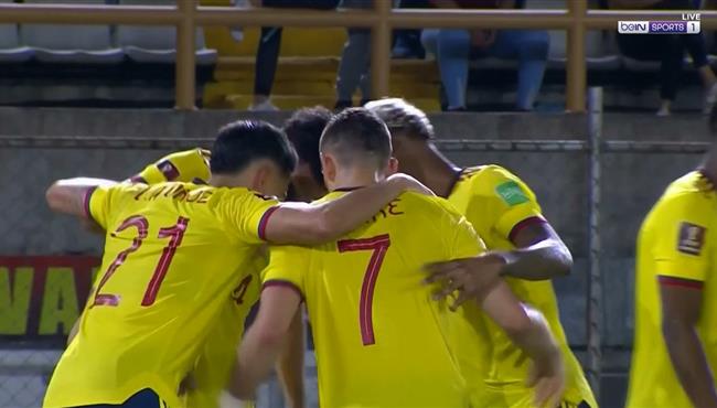 هدف فوز كولومبيا علي فنزويلا 1 0 تصفيات كاس العالم