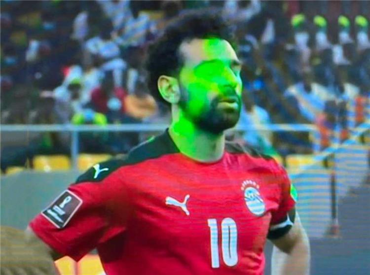 محمد صلاح خلال مباراة السنغال