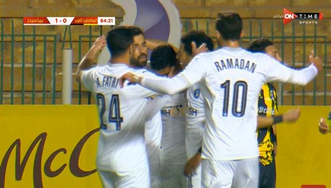 اهداف مباراة بيراميدز والمقاولون العرب 2 0 الدوري المصري