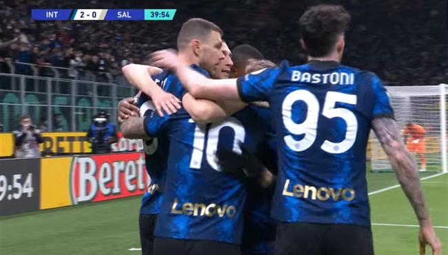 اهداف مباراة انتر ميلان وساليرنيتانا 5 0 الدوري الايطالي