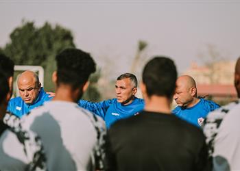 مران الزمالك طارق حامد يشارك وتصعيد حارس ناشئ
