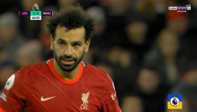 ملخص لمسات محمد صلاح في مباراة ليفربول ووست هام بالدوري الانجليزي