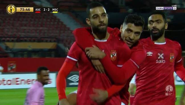 هدف الاهلي الثالث في مرمي المريخ بدوري ابطال افريقيا