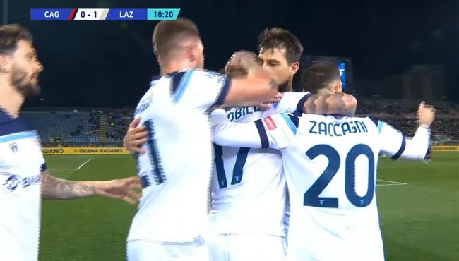 اهداف مباراة لاتسيو وكالياري 3 0 الدوري الايطالي