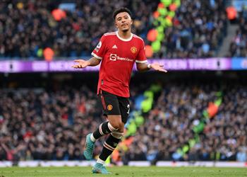 فيديو سانشو يتلاعب بدفاع مانشستر سيتي ويسجل هدف تعادل مانشستر يونايتد