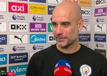 جوارديولا كان علينا تسجيل المزيد أمام مانشستر يونايتد وأشياء كثيرة ستحدث في السباق