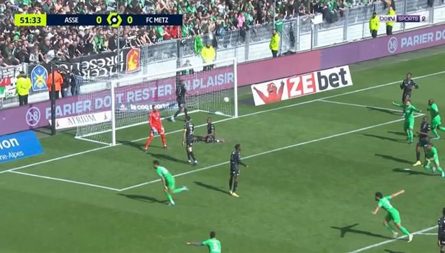 هدف فوز سانت إيتيان علي ميتز 1 0 الدوري الفرنسي