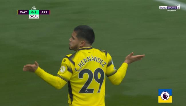 هدف كوتشو هيرنانديز العالمي في مرمي ارسنال بالدوري الانجليزي