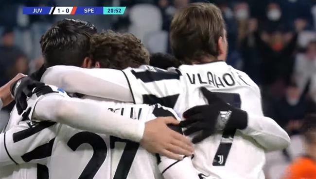 هدف فوز يوفنتوس علي سبيزيا 1 0 الدوري الايطالي