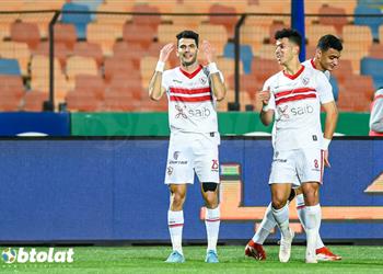 فيديو في دقيقتين إمام عاشور وزيزو يسجلان هدفين لـ الزمالك أمام الجونة